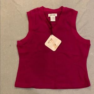 Top Flite Unisex Golf Vest Burgundy